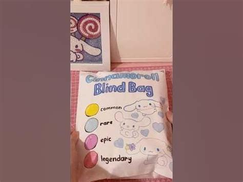 cinnamoroll blind bag! #cinnamoroll #sanrio #blindbag #diy #craft # ...