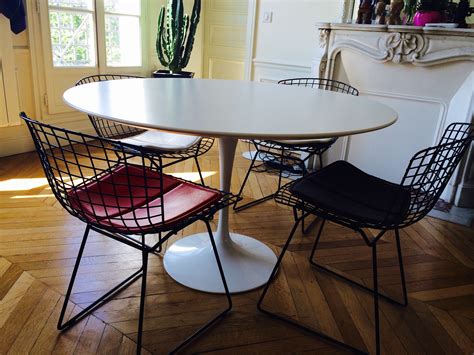 Table ovale Saarinen édition Knoll - L'Atelier 50 - Boutique vintage - achat et vente mobilier ...