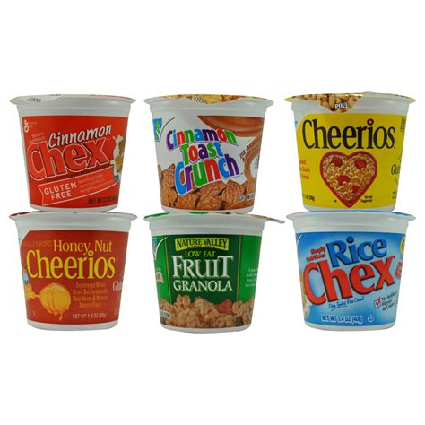 GENERAL MILLS-General Mills Cereal Goodness Variety Pack Single Serve ...