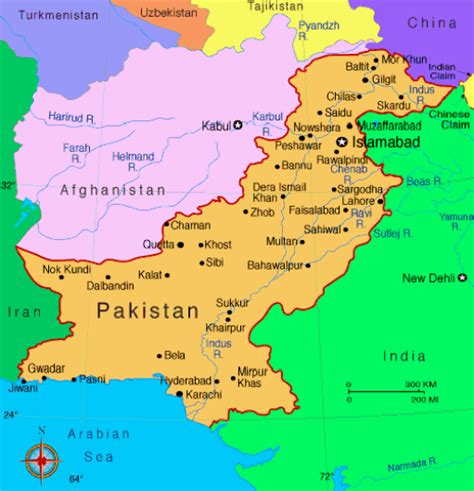 Map of Pakistan | Pakistan map, Pakistan, History of pakistan