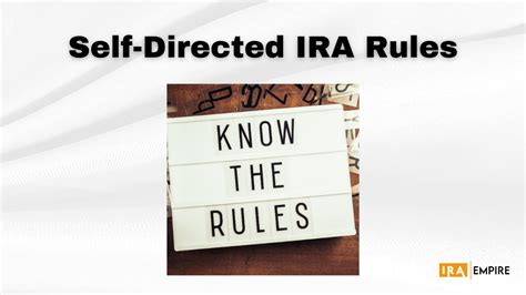 Self-Directed IRA Rules: Is It A Scam? (April 2024)