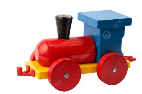 Wooden Toy Locomotive Model, Toy, Colored, Railway PNG Transparent Image and Clipart for Free ...