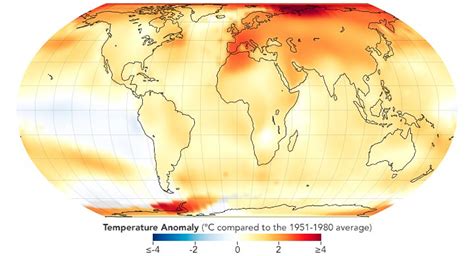 Climate Change: NASA Reveals How Earth’s Global Temperatures Stacked Up ...