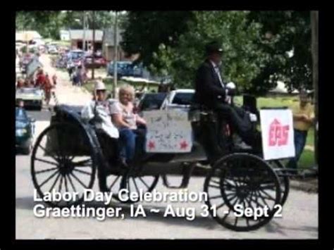 Graettinger, Iowa's Labor Day Celebration on Our Story's Festival Fanatics #149 | Celebrities ...