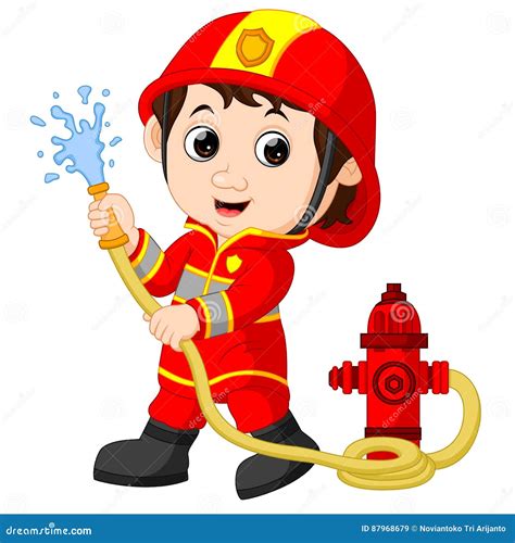 Firefighter Stock Illustrations – 47,604 Firefighter Stock ...