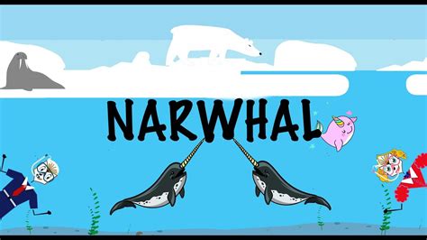 The narwhal song | Songs for kids | Aquatic animals for kids | Learn ...