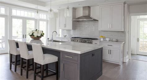 Kitchen | Contemporary kitchen, Kitchen remodel, Grey kitchen island