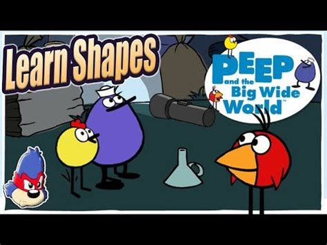 PBS Kids | Peep and The Big Wide World Games | Shadow Shapes: Learn Shapes and Colors - YouTube ...