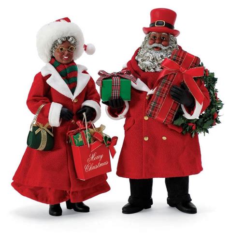 Holiday Shopping - African American Santa figurine – It's A Black Thang.com