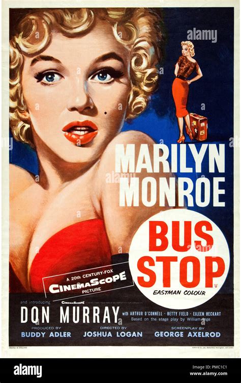 Marilyn Monroe, Bus Stop (20th Century Fox, 1956). British Poster File ...