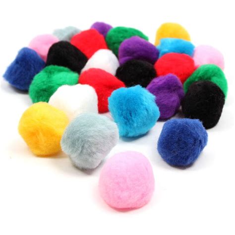 Assorted Pom Poms 5 Cm 25 Pack | Hobbycraft