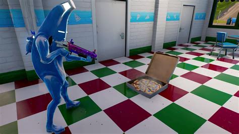 Where to find a Fortnite Pizza Party to take pizza slices | GamesRadar+