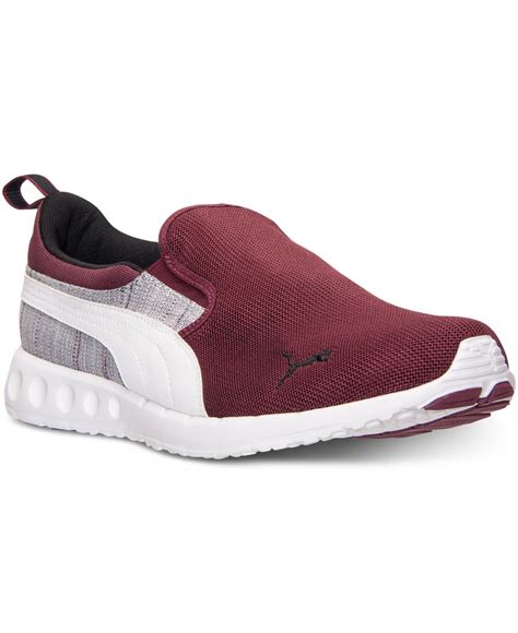 PUMA Men's Carson Runner Slip-on Casual Sneakers From Finish Line in Purple for Men - Lyst