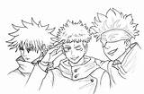 Free Printable And Easy Jujutsu Kaisen Coloring Pages For Kids sketch template