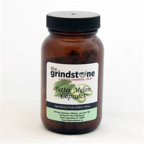 Bitter Melon Capsules, 60 Ct | 500mg - The Grindstone