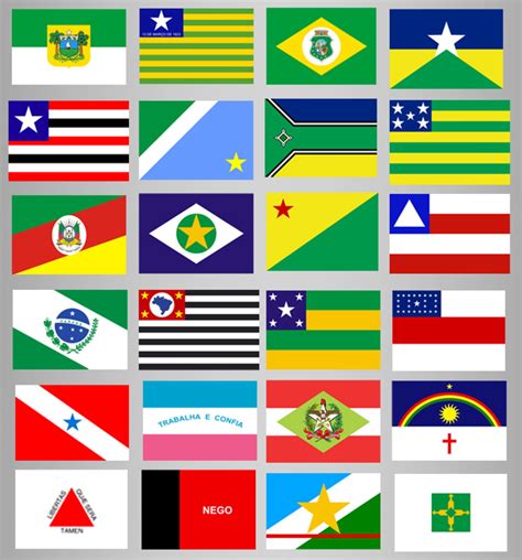 Bandeira do Estado Brasileiro 100x70cm | Elo7 Produtos Especiais