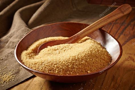 Bowl of brown sugar ⬇ Stock Photo, Image by © magone #34214841