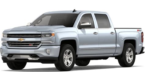 2018 Chevy Silverado 1500 paint color options