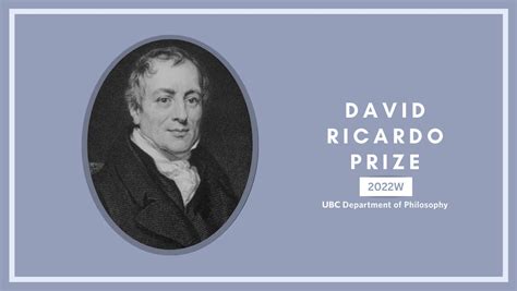 David Ricardo Essay Prize 2022W - Department of Philosophy