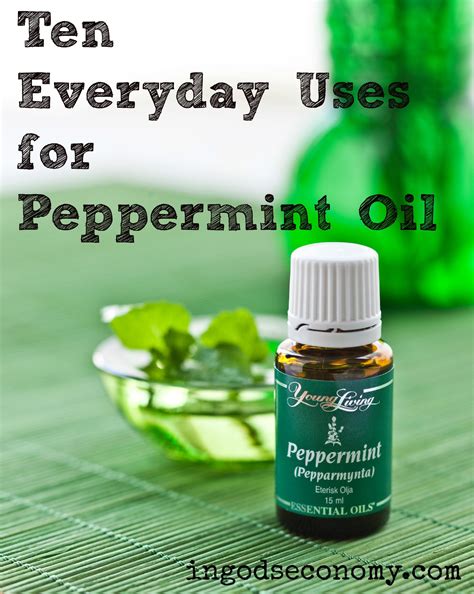 Ten Everyday Uses for Peppermint Oil | In God's Economy