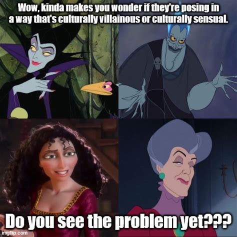 Image tagged in disney villains,attraction,disney,what are memes - Imgflip