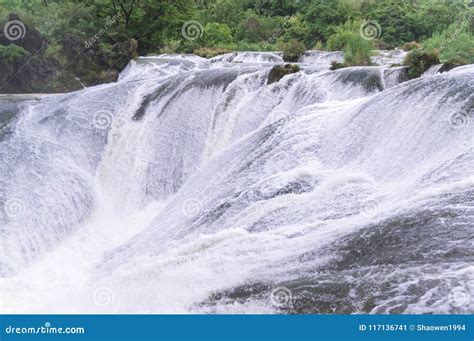 Waterfalls in Huangguoshu Scenic Stock Image - Image of huangguoshu ...