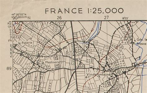 Normandy Carentan Topographical Map – Battle Archives