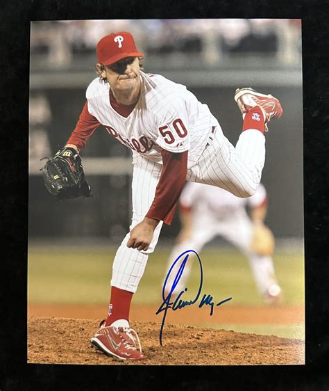 Philadelphia Phillies Jamie Moyer Autographed 8x10 Photo - Carls Cards ...