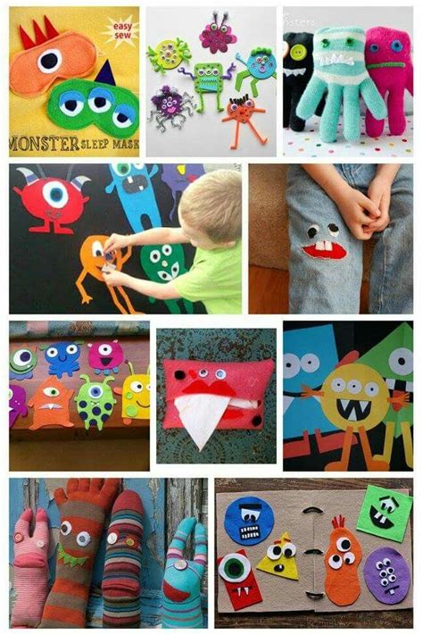 Pin by Kathy Roth on Kids | Monster crafts, Crafts, Crafts for kids