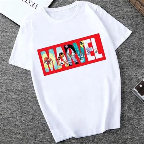 Marvel Colors Characters Logo T-Shirt - Marvel Official