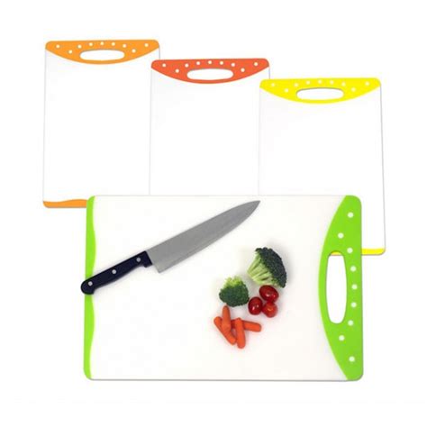 Plastic Cutting Board (Assorted colors) - Crown Sales USA