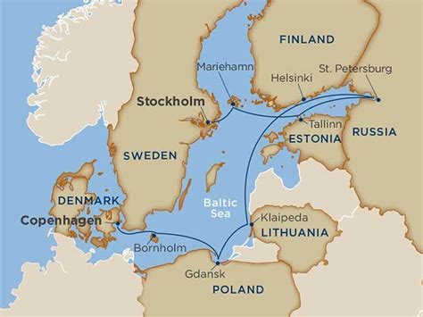 Cruise Itinerary and Ports | Baltic Delights | Jul 06, 2019 | Baltic sea cruise, Baltic cruise ...