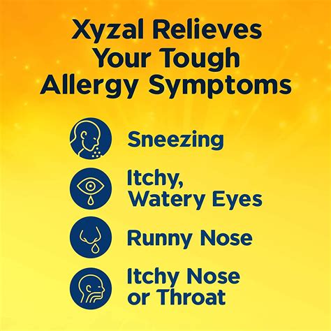 Xyzal Allergy Pills 24-Hour Relief 55-Count | Original Prescription ...