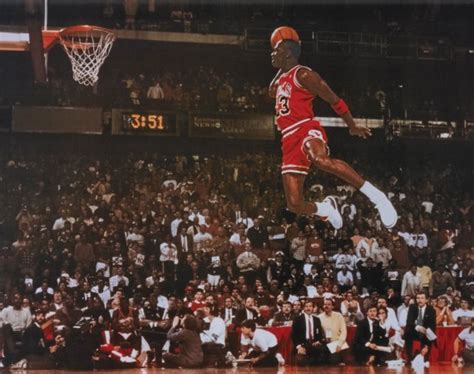 Michael Jordan Wins Slam Dunk Contest in Air Jordan 3 "White/Cement" 26 Years Ago Today - Air ...