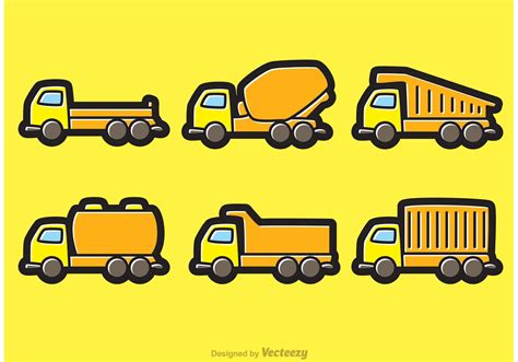 Dump Trucks Cartoon Vectors - Download Free Vector Art, Stock Graphics & Images