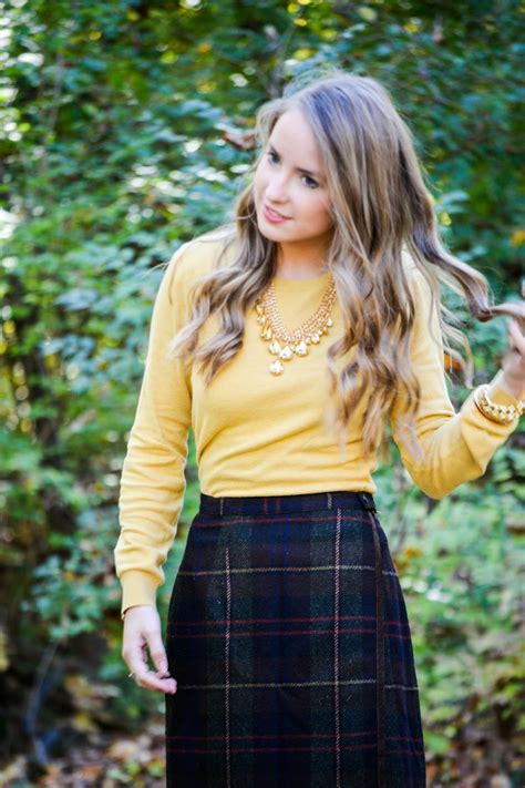 Tartan Wool + Mustard | Elisabeth McKnight