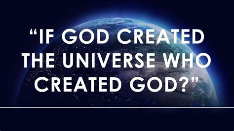 creation-god | God, Apologetics, Universe