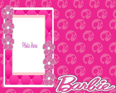 Barbie wallpaper | Birthday tarpaulin design, Barbie tarpaulin layout, Barbie background for ...