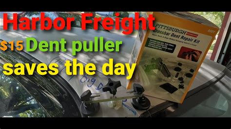 Harbor Freight Dent Repair Kit REVIEW 2 ding and dent puller - YouTube