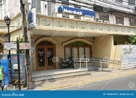 Metrobank Facade at Intramuros in Manila, Philippines Editorial Stock Image - Image of withdraw ...