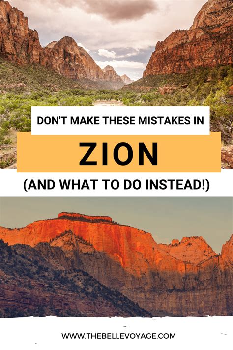 20 zion national park tips for planning the perfect trip – Artofit