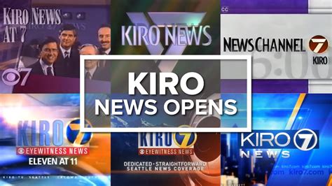 KIRO-TV (KIRO 7) News Opens - YouTube