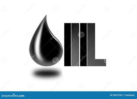 Logo de pétrole illustration stock. Illustration du commerce - 20937367