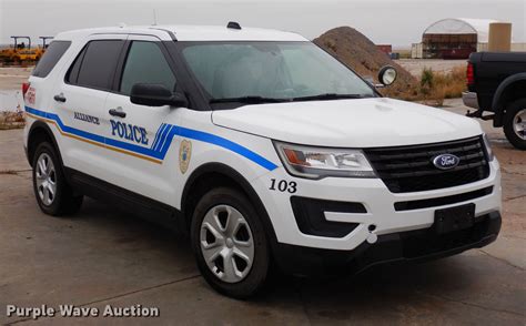 2017 Ford Explorer Police Interceptor SUV in Alliance, NE | Item DF8144 ...