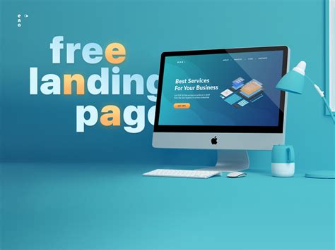 ENA Landing Page Template | Free PSD Template | PSD Repo