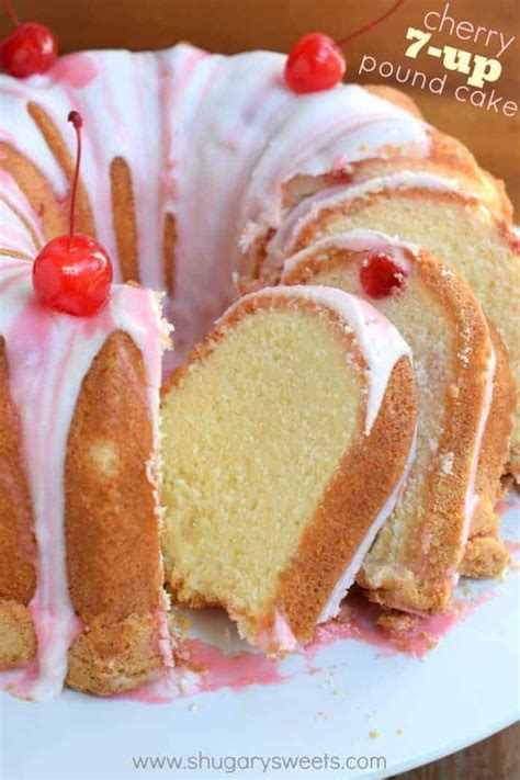 Cherry 7 Up Pound Cake recipe