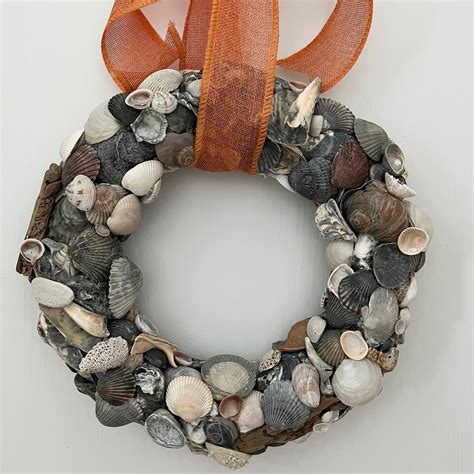 Seashell Wreath Shell Wreath Coastal Shell Wreath Wreath - Etsy