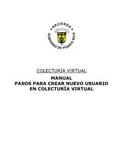 COLECTURÍA VIRTUAL - hacienda.pr.gov / colectur-205-a-virtual-hacienda-pr-gov.pdf / PDF4PRO