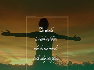 travel quotes by MD NAZMUL HASAN on Dribbble