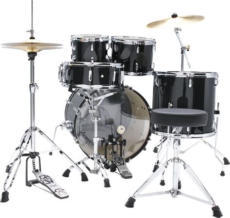 Tama Stagestar 5-piece Complete Drum Set - Black Night Sparkle | Sweetwater